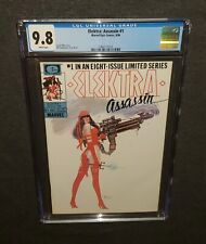 Elektra: Assassin #1 CGC 9.8 White Marvel Comics from 1986 | 1464117013 picture