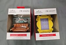Lot Of 2 Friends Hallmark Oenaments Couch Picture Frame picture