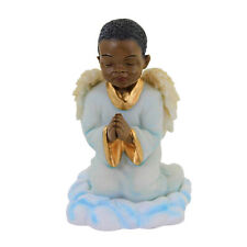 Praying Angel Boy Polyresin Religious Ethnic Heritage 17337 picture