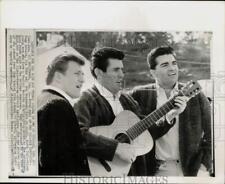 1965 Press Photo The Lettermen - Tony Butala, Jim Pike and Bob Engemann picture
