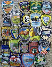 *NEW*  *CLEARANCE*  Police - 25 Patch Set  #13  NO DUPLICATES IN SET (fire) picture