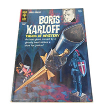 Boris Karloff Tales of Mystery #9 Horror George Wilson Cover 1965 Gold Key VG picture