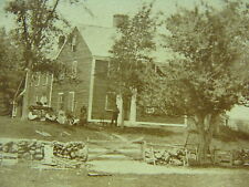 vintage Steroview card--old homestead picture
