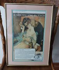 Vintage 1916 Ladies' Home Journal Facial Soap Framed Advertisement Home Decor picture