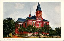 Cooper School Building Newton Kansas KS 1920s Postcard Unused The Rose Co. picture
