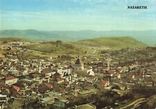 Nazareth Israel, Aerial View, Lower Galilee, Vintage Postcard picture