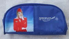 Aeroflot Russian Airline Business Class Amenity Kit Blue Sealed Bag New picture