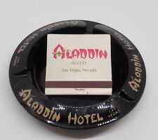 Aladdin Hotel Las Vegas Nevada Ashtray with Matchbook LOT of 2 picture