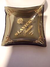 SLAVICKS JEWELERS SINCE 1917 LOGO MINI ASHTRAY GREAT FOR ANY VINTAGE COLLECTION picture