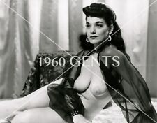 GET ALL 8 1950s PHOTO PRINTS BIG BREASTS BRUNETTE SET 1 picture