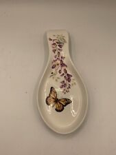 Lenox BUTTERFLY MEADOW Spoon Rest Holder Monarch Butterfly picture