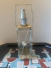 VTG Swiss Harmony Whiskey Decanter Lantern Music Box “For He's A Jolly Good..” picture