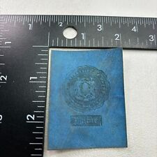 Vintage c 1910s UNIVERSITY OF MAINE Tobacco Leather Patch 392T picture