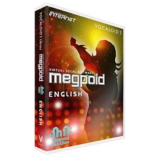 NEW VOCALOID3 Megpoid English DVD Windows PC Vocal Software Vocaloid 3 Japan  picture