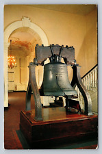 Liberty Bell Independence Hall Philadelphia PA Vintage Unposted Postcard picture