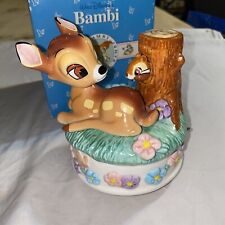 Vtg Schmid Bambi Music Box 