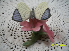 Franklin Mint Porcelain Butterflies of the World Figurine Queen Purple Tip picture