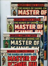 Master of Kung Fu #53, #54, $56, and #58 Marvel Comics Lot of 4 Books /* picture
