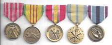 LOT OF 5 DIFFERENT U.S. MILITARY MEDALS(USM 1538) picture