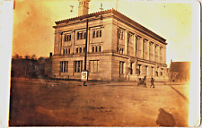 RPPC Real Photo Postcard Post Office Court House Cheyenne Wyoming 1907 picture