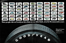 1971 GOODYEAR Tires Polyglas 56 Cars Autos Motors Vintage Magazine Print Ad picture