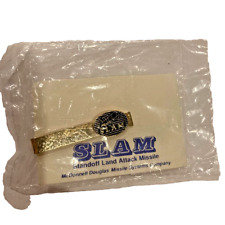 McDonnell Douglas SLAM Missile Systems Tie Clip=SEALED picture