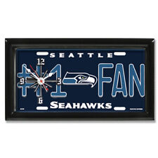 GTEI NFL Seattle Seahawks #1 Fan Wall/Desk Clock for Home or Office picture