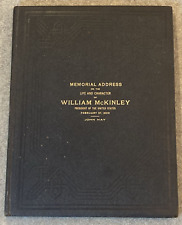 1903 Memorial Address On The Life And Character Of William McKinley by John Hay picture