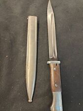 BEAUTIFUL F. Herder 1937 K98 Bayonet with Matching Scabbard EXCELLENT CONDITION picture