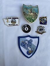 Lot of Blue Knights Motorcycle Police Club Pins & Badges picture