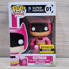 Funko Pop Heroes Batman #1(Pink) Entertainment Earth Exclusive  With Protector  picture