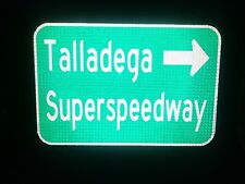 TALLADEGA SUPERSPEEDWAY route road sign 18