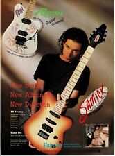 Samick Guitars - Blues Saraceno -  1995 Print Advertisement picture