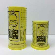 Vintage Alton Brown Gear Good Eats Yellow Measure-All Adjustable Measuring Cups picture