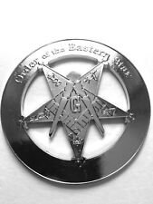 Masonic  Metal Chrome OES Auto Car Emblem picture