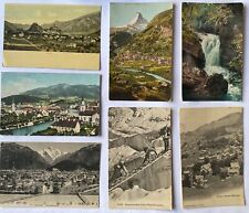 Lote de 7 cartões postais. Tema montanha. picture