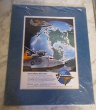 Vintage Grumman Aircraft Company US Air Force Albatross Print Ad picture