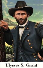 Postcard Ulysses S. Grant Union Lt. General President of the United States picture