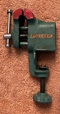 EARLY VTG.SMALL METAL BENCH VISE TABLE OR BENCH MOUNTED, 1-1/2