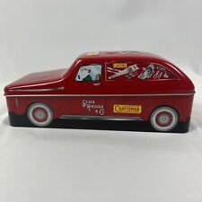 Craftsman Sears Roebuck Red Tin Car Canister 3rd Edition Vintage Collectible picture