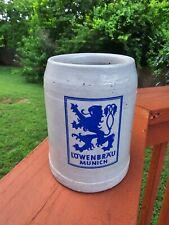 Vintage Lowenbrau Munchen 0.5L- Stoneware German-Stein Beer Mug Munich picture