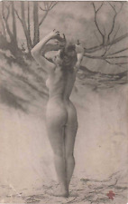 Exotic Beauty Nude French Vintage original Photo Postcard 1920s picture