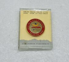 Vintage 1993 Barcelona Olypmpic Enamel Lapel Pin Att Decor 18 picture