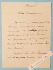 ●L.A.S Jean VALMY BAYSSE poet Victor HUGO Saint Médard in Jalles letter Gironde picture