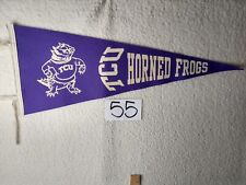 TCU Horned Frogs University College Pennant Vintage Football Basketball Baseball picture