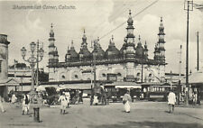 PC CPA INDIA, DHURRUMTOLAH CORNER, CALCUTTA, Vintage Postcard (b13754) picture