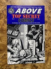 Above Top Secret Comics #1 Collected work of Wes Crum 1995 picture