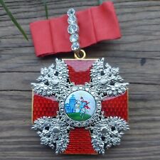 Order Badge Cross of the Order St. Nevsky, with crystals ,REPLICA picture