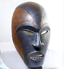 African Wooden Tribal Wall Art Mask Traditional Vintage Handcrafted large picture