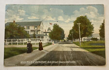 Vintage Postcard, View of Park St towards Golf Links, Bethlehem, NH, Posted 1906 picture